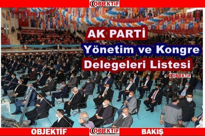 AK Parti yeni yönetimi