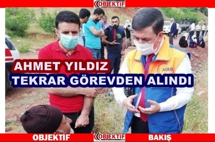 Yine yıldız, yine görevden alınma