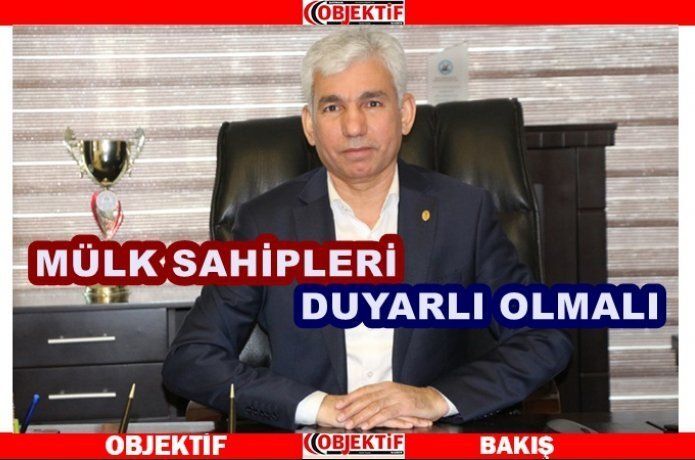 Kaplan "kira alınmasın"