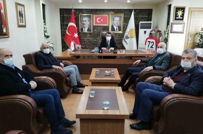 Saadet Partisin'den Akif Gür'e ziyaret