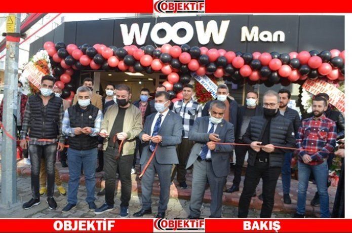 Woow man giyim mağazası açıldı