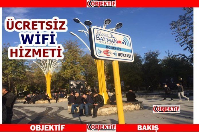 Batmanlılara Ücretsiz İnternet
