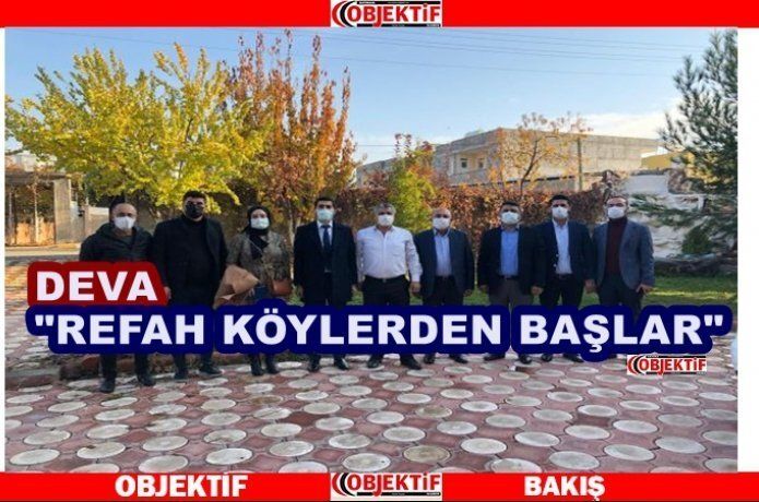 DEVA Partisi, 32 köyü ziyaret etti