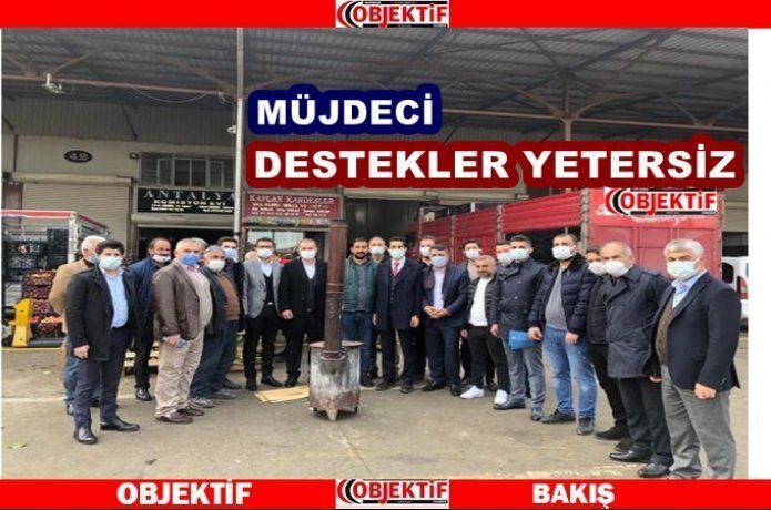 DEVA’ hal esnafını ziyaret etti