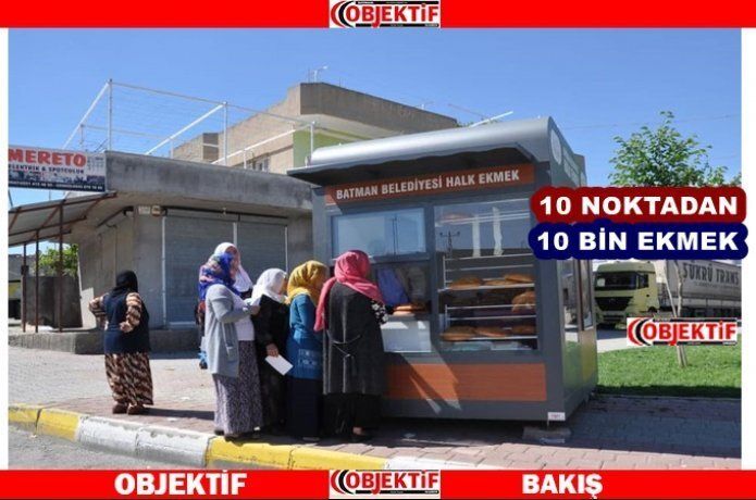 Kısıtlamada dar gelirli ailelre ekmek dağıtımı aksamadı