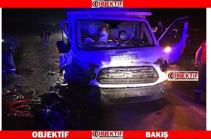 Hasankeyf yolunda kaza 2 yaralı