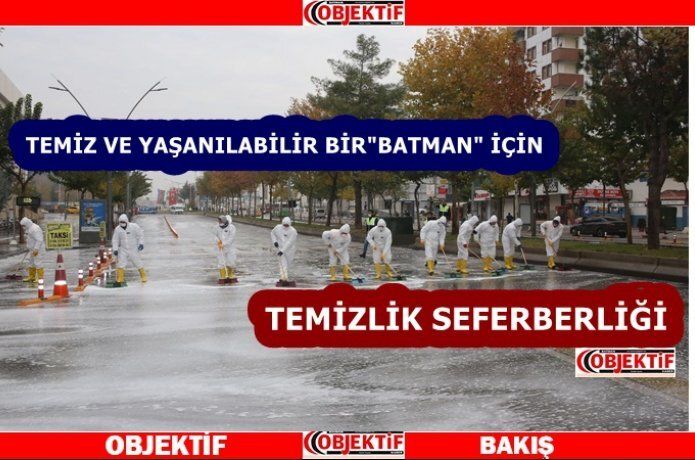 Kısıtlama temzlik seferbeliğine dönüştürüldü