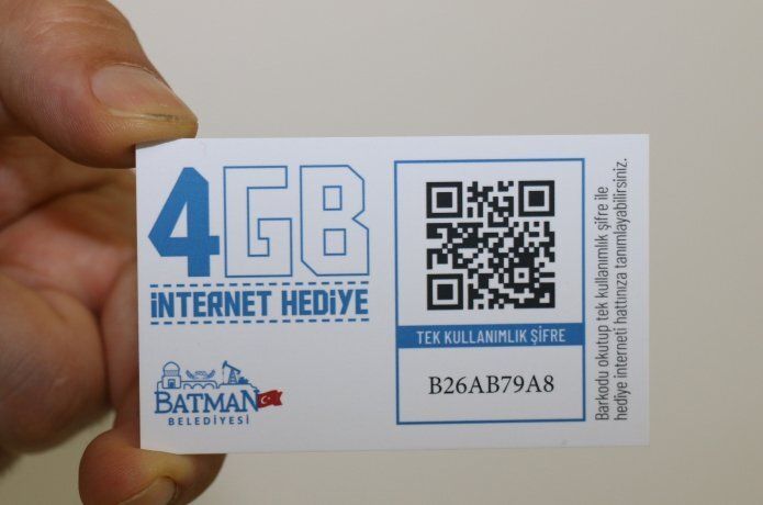 4 Gb internet projesi hayata geçti