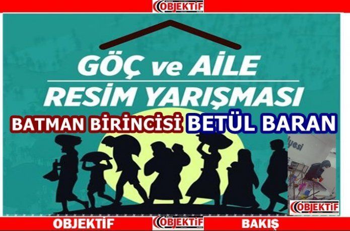 “Göç ve Aile" temalı resim yarışmasında dereceye girenler belli oldu