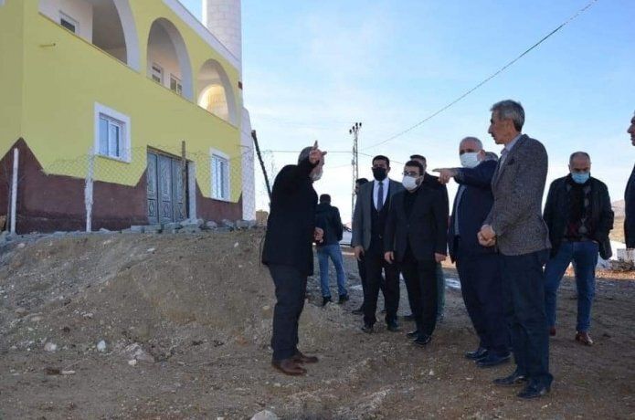 A. Akif Gür, Hasankeyf ilçesinde incelemelerde bulundu