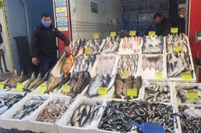 Havalar soğudu, Balık tezgahları şenlendi