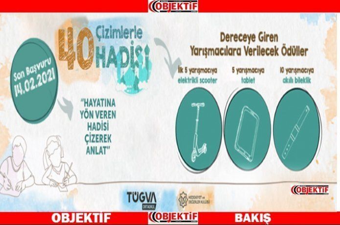 TÜGVA’dan “40 hadis yarışması”