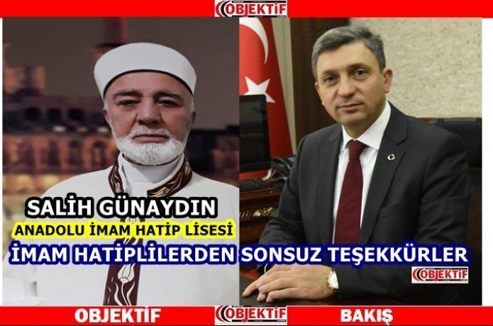 İmam hatiplilerden Vali Şahin 'e teşekkür