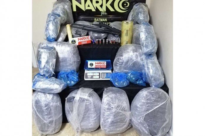 Batman’da büyük uyuşturucu operasyonu