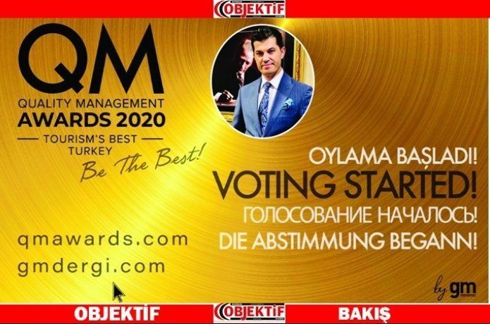 Real Konak Otel QM Awards ödülüne aday