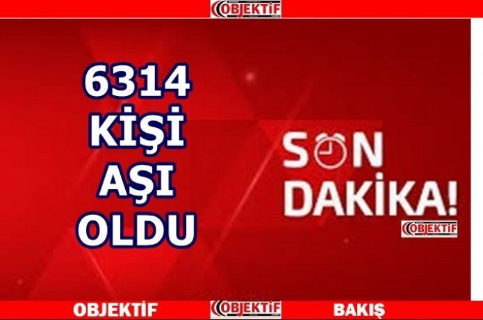 Batman'da 6314 kişi aşılandı
