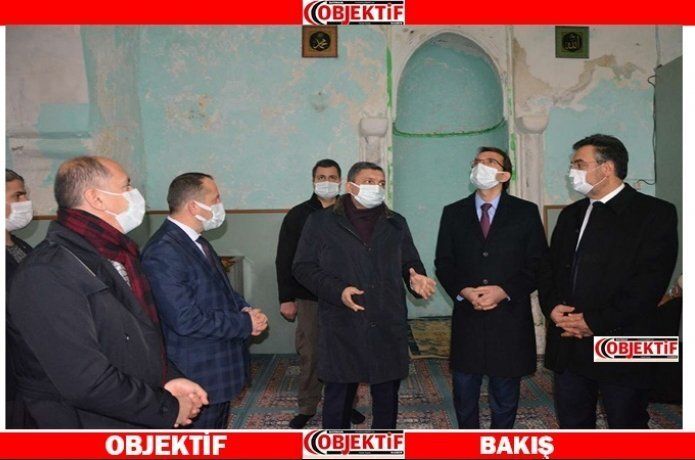 Batman Valisi Şahin Kozluk'ta incelemelerde bulundu