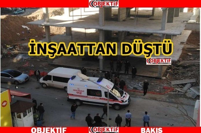 Hurda toplamak için çıktığı inşaattan düştü
