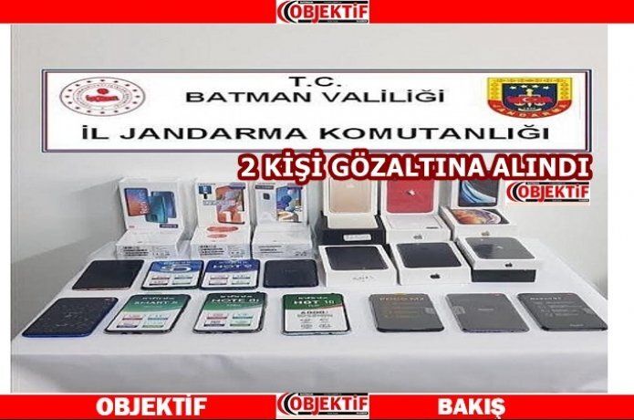220 bin lira değerinde kaçak telefon ele geçirildi