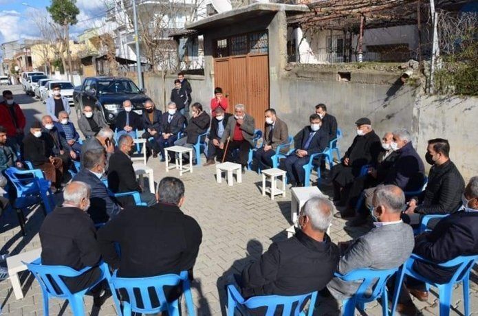Başkan Gür'ün mahalle ziyaretleri sürüyor