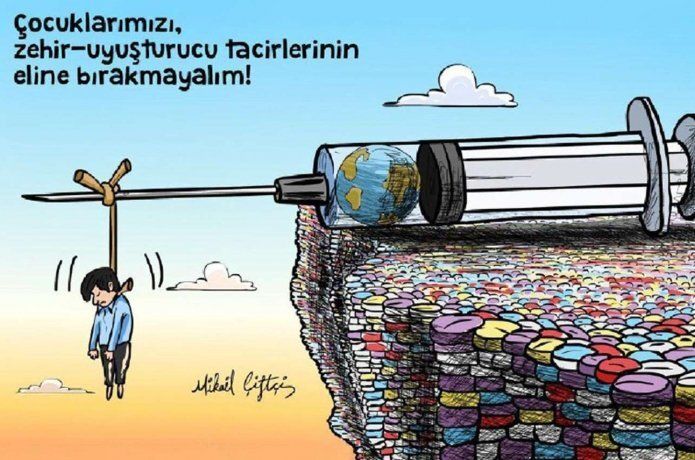En büyük halk sorunlarından bir tanesi madde bağımlılığı