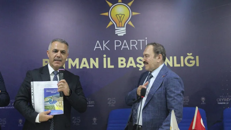 EROĞLU, AK PARTİ BATMAN TEŞKİLATIYLA BULUŞTU