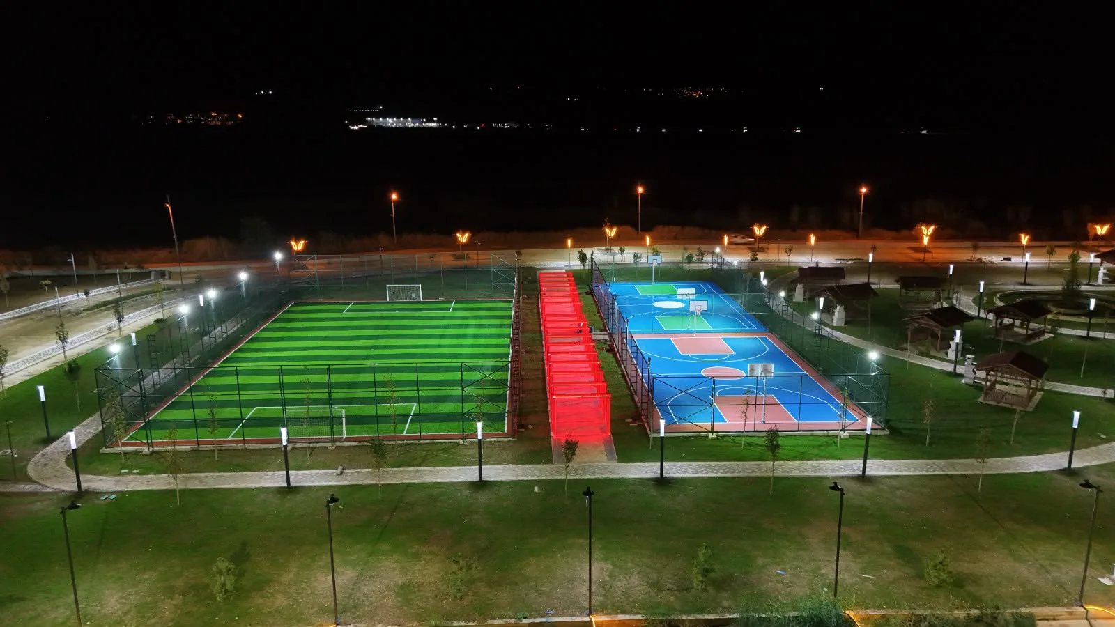 Mavi Yeşil Park’ta Çalışmalar Son Aşamaya Geldi