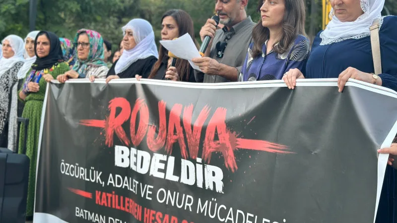 BATMAN'DA KOBANİ AÇIKLAMASI