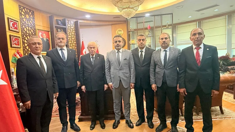 MHP BATMAN TEŞKİLATINDAN BAHÇELİ’YE ZİYARET