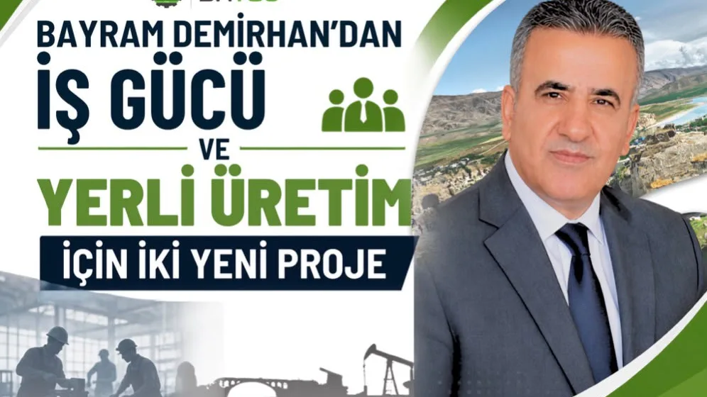Bayram Demirhan’dan İş Gücü ve Yerli Üretim İçin İki Yeni Proje